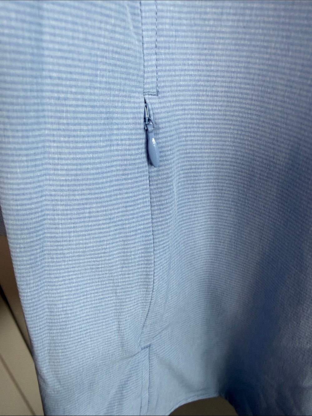 Duluth Trading Co Light Blue Performance Polo - Picture 4 of 6